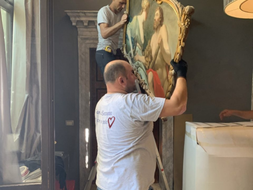 Traslochi per opere d'arte